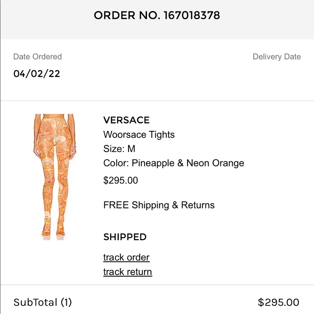 Versace tights - Picture 4 of 4